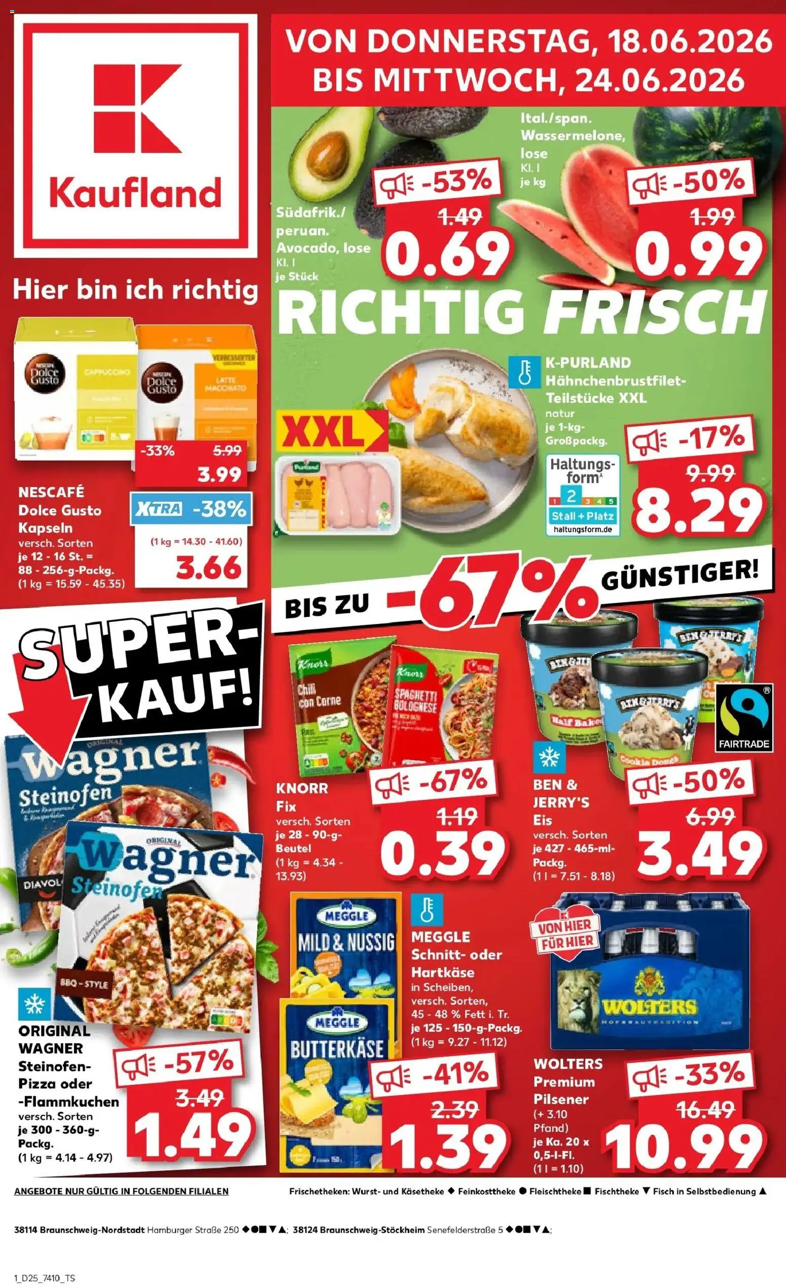Kaufland Prospekt Braunschweig – gültig ab 18.06.2026 | Seite: 1