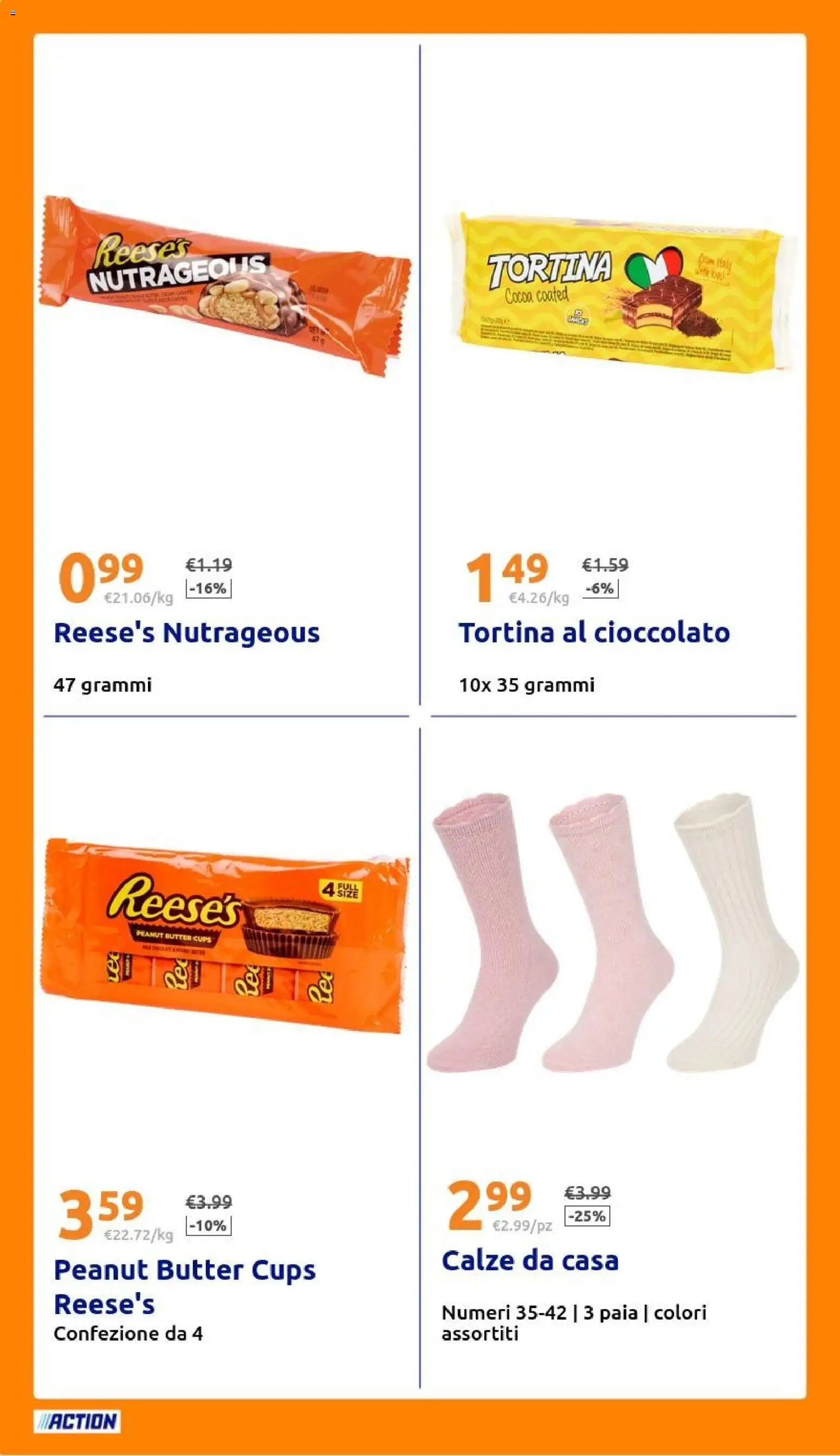 Volantino Action del 21/10/2026 | Pagina: 20 | Prodotti: Cioccolato