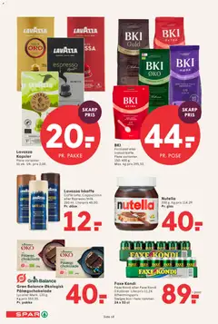 Spar - Tilbudsavis uge 21 gyldig fra 15.05.2026 | Side: 19 | Produkter: Kaffe, Chokolade, Faxe Kondi, Nutella
