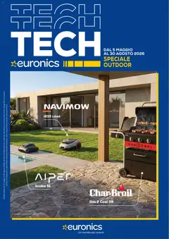 Anteprima del volantino Euronics volantino Outdoor valido a partire dal 05/05/2026