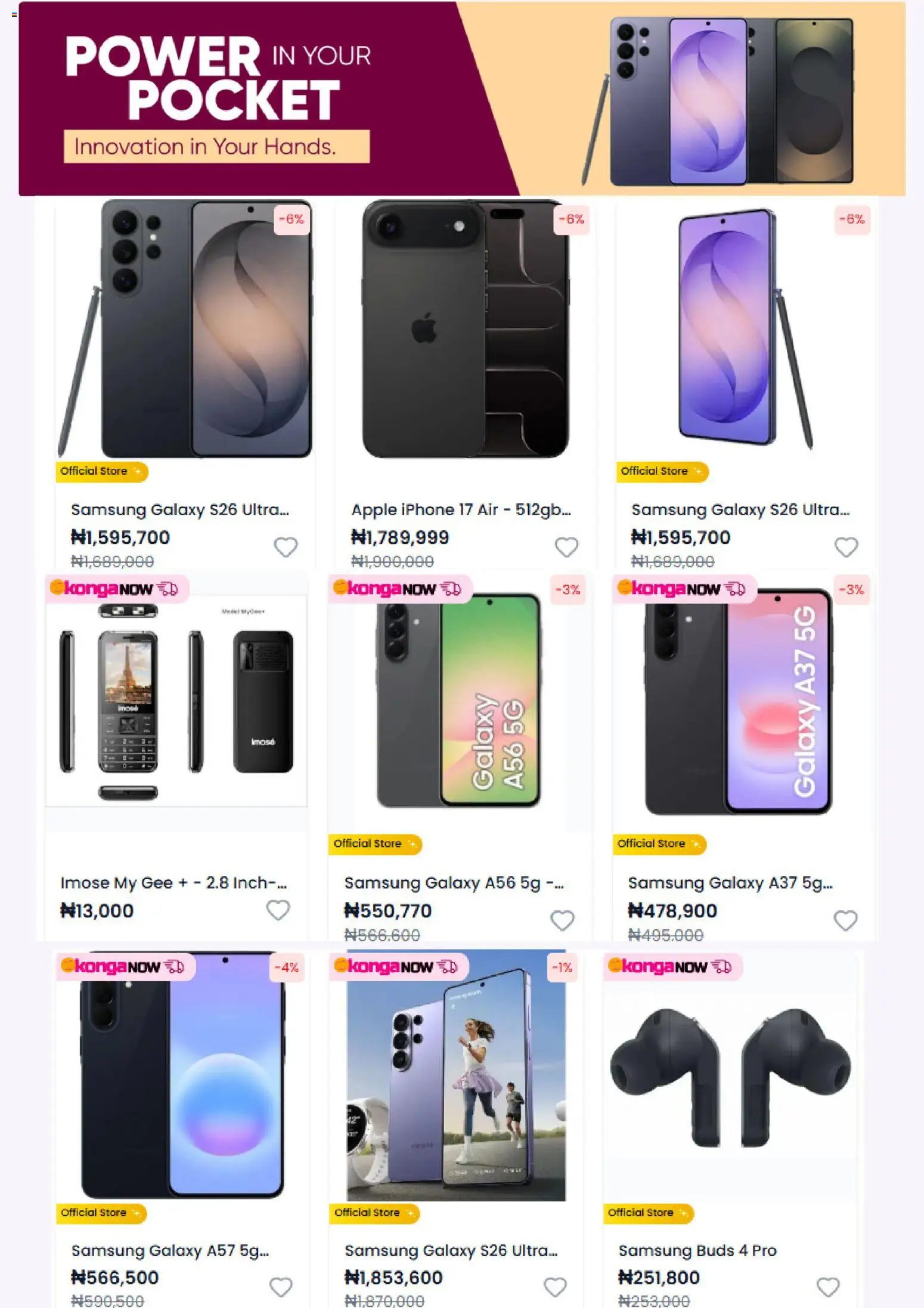 Konga Catalogue valid from 31/08/2026 | Page: 2