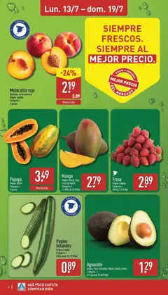 Vista previa Mango, Origen: Brasil, Perú,, Costa de Marfil., Categoría: I., 2 x 300 g (4.65 €/kg) válido desde el 13/07/2026 | Página: 4
