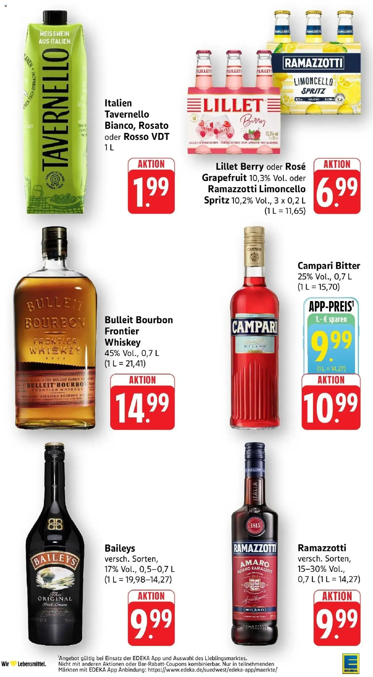 Edeka Prospekt Großostheim (ab 28.09.2026) » Angebote Online | Seite: 33 | Produkte: Grapefruit, Alkohol, Bourbon, Whiskey