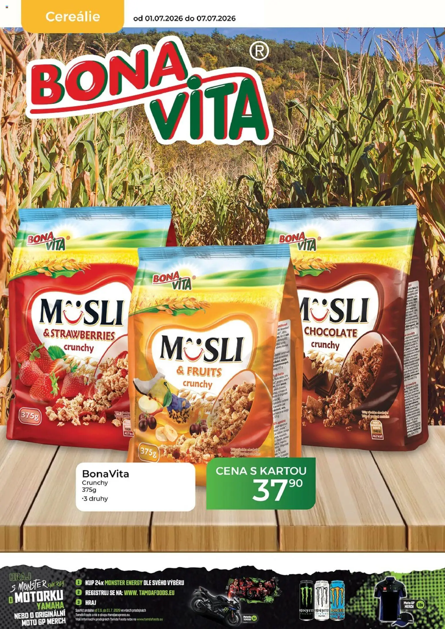 Tamda Foods leták od 01.07.2026 | Strana: 27 | Produkty: Monster, Cereálie, Monster Energy, Müsli