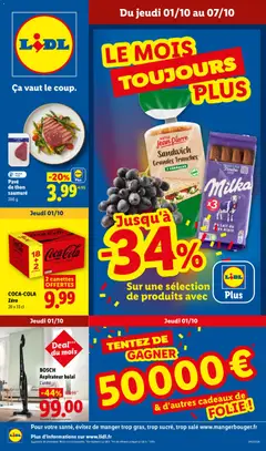 LIDL - Prévisualisation de LIDL catalogue valide à partir de 01/10/2026