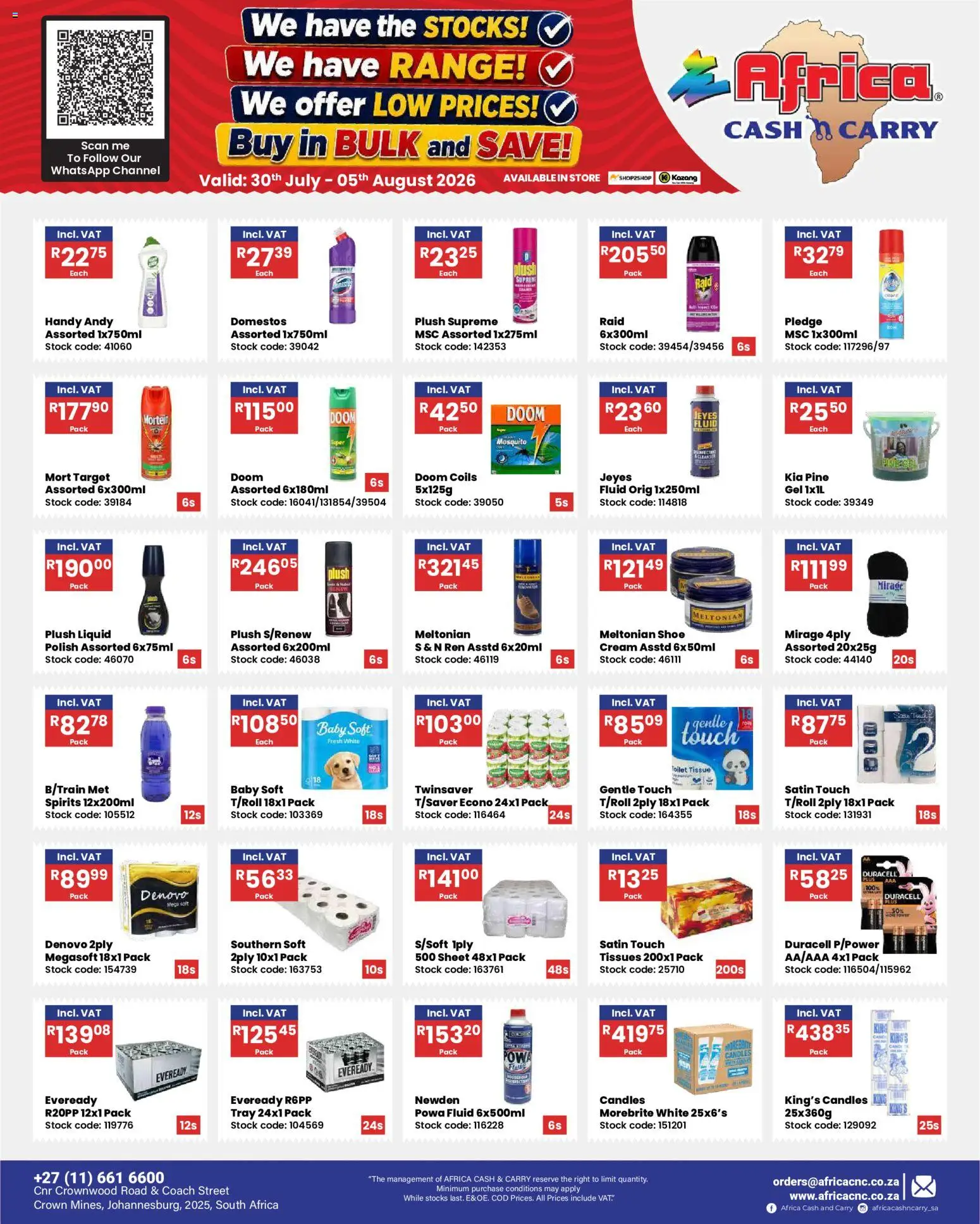 New Africa Cash & Carry catalogue – valid from 30/07/2026 | Page: 18