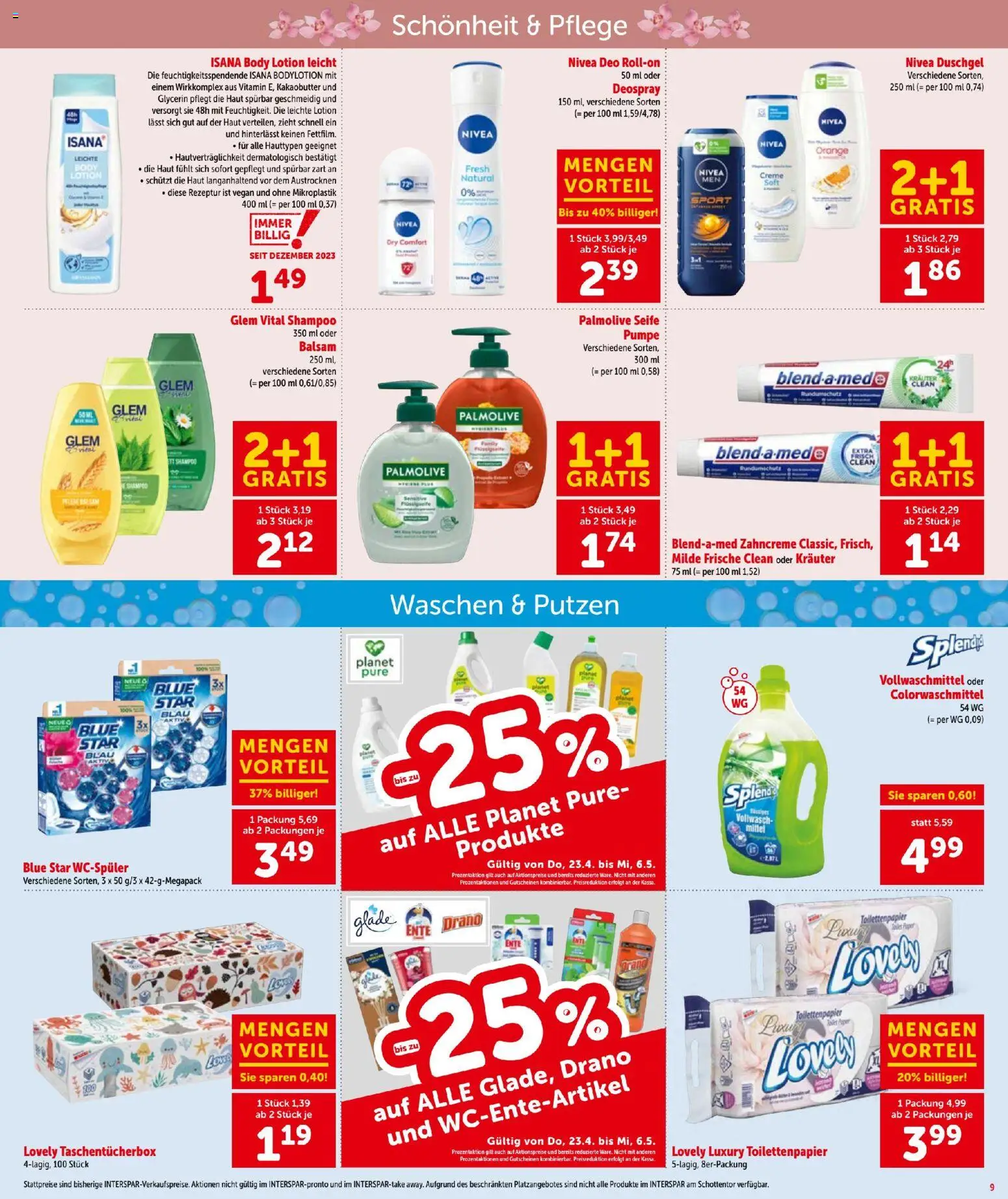 Die besten Angebote | Interspar - Flugblatt ab 30.04.2026 | - Jetzt stöbern! | Österreich