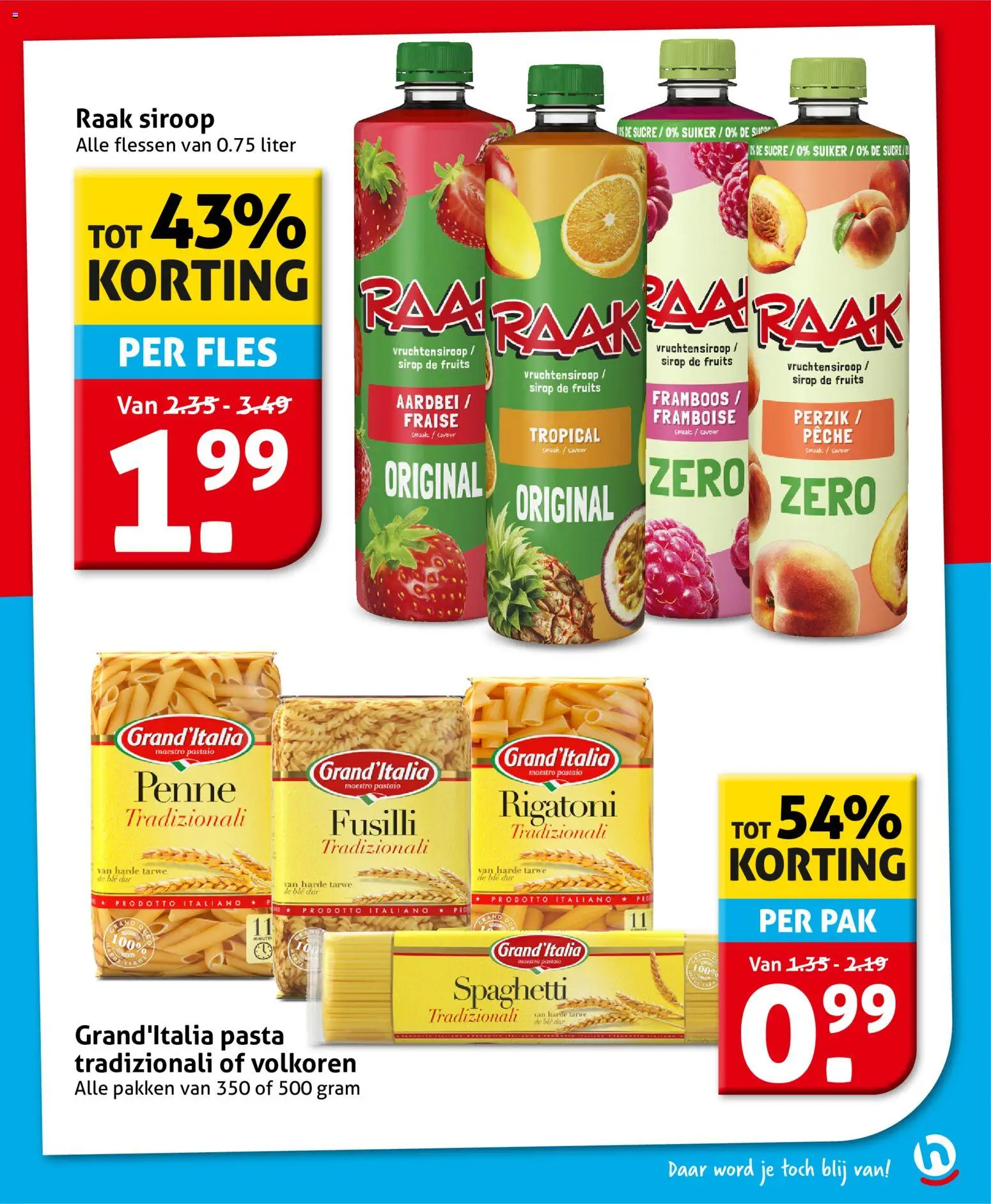 {H1} | Pagina: 5 | Producten: Pasta, Spaghetti, Vruchtensiroop, Siroop