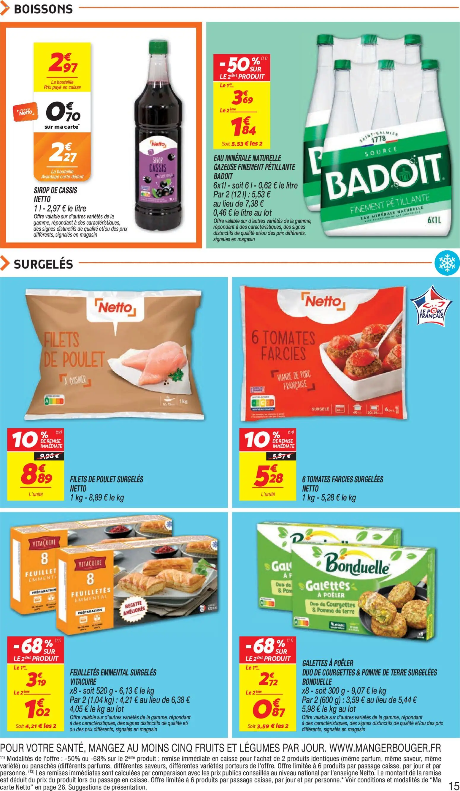 {H1} | Page: 15 | Produits: Viande de porc, Sirop, Viande, Porc