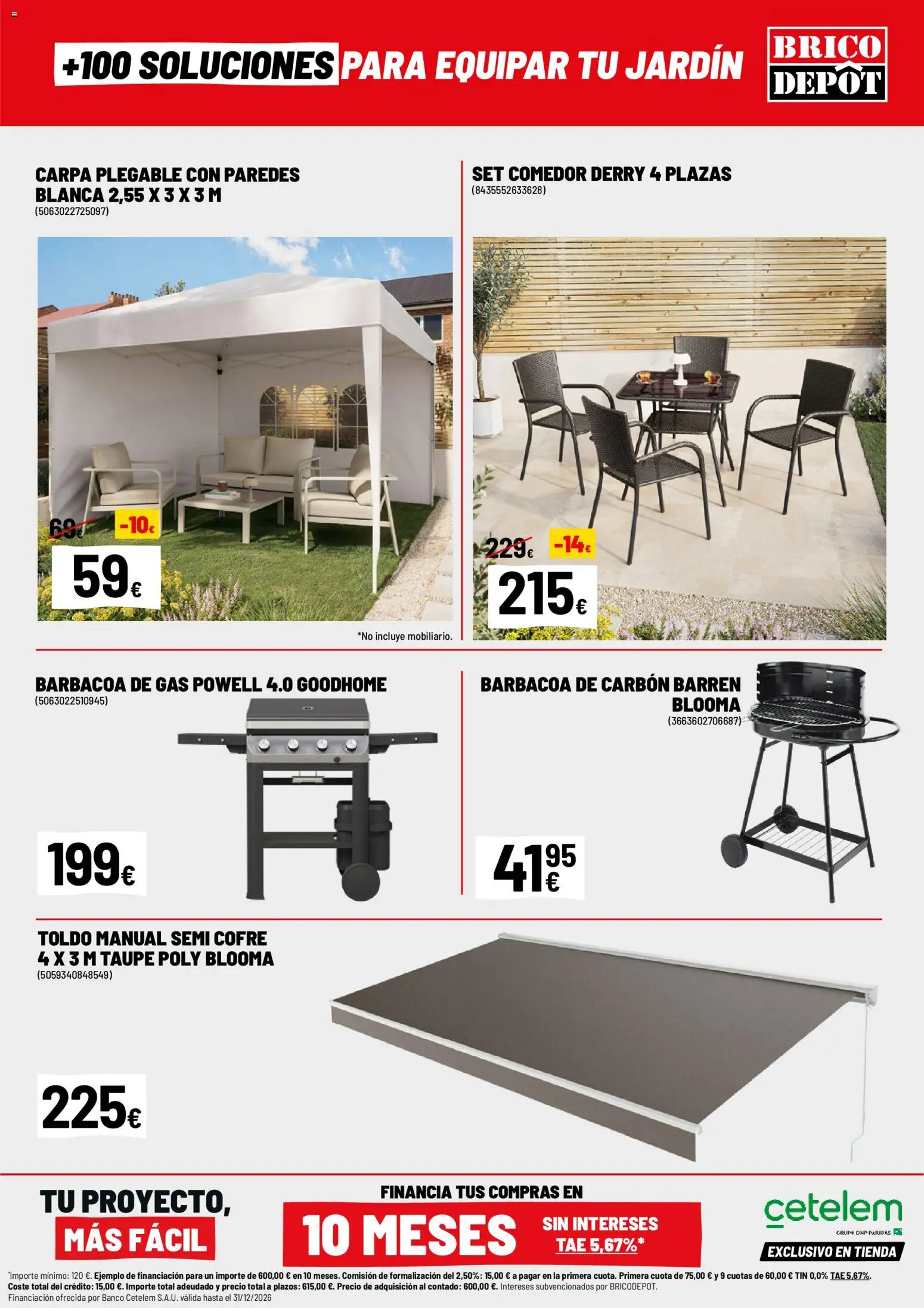 Brico Depôt folleto │ válido desde el 31/07/2026 | Página: 7 | Productos: Barbacoa