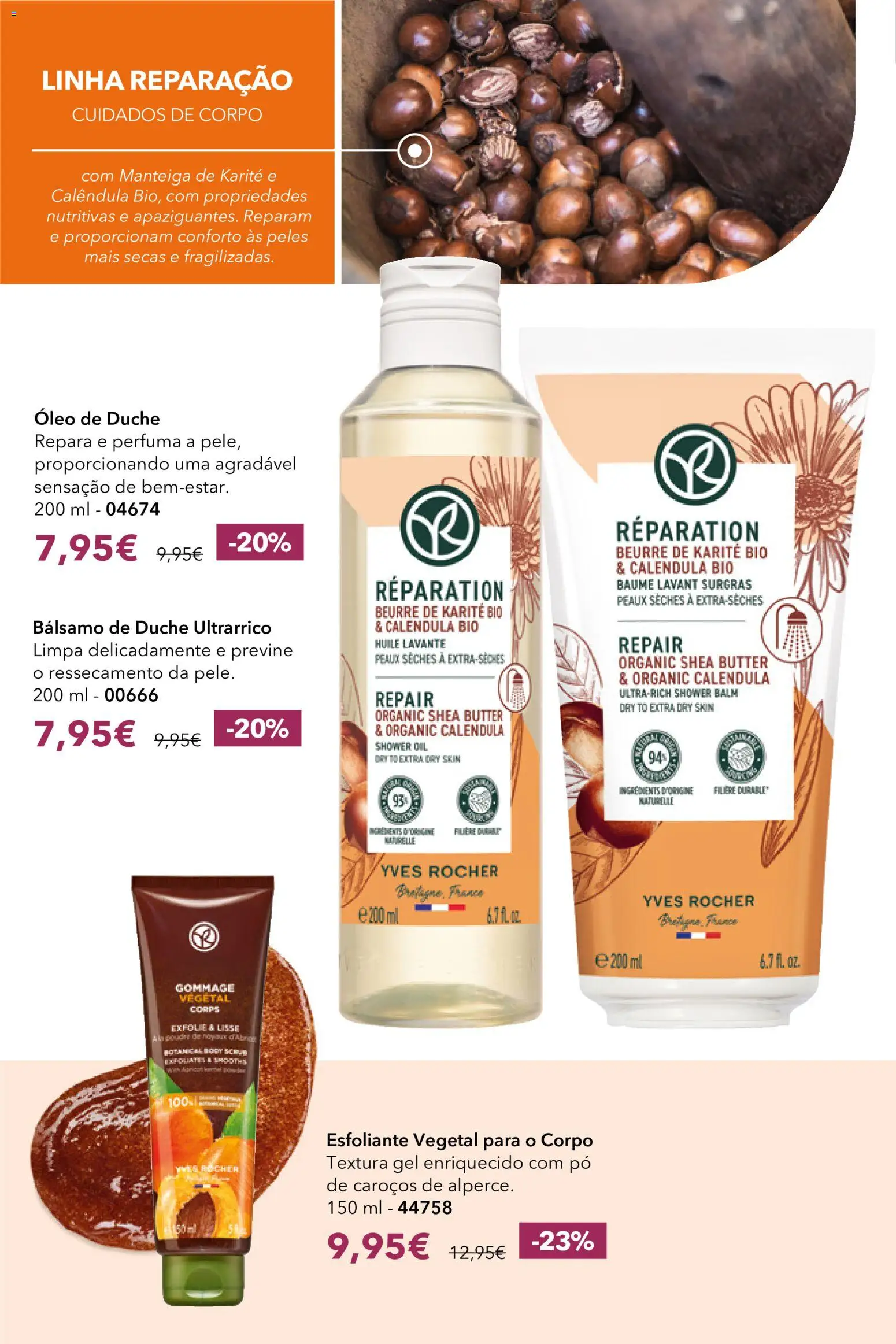 Yves Rocher Catalogo 13 │ válido de 21/10/2026 | Página: 68 | Produtos: Pó, Manteiga, Óleo, Manteiga de karité