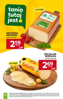 Pogląd oferty "Stokrotka gazetka" - ważna od 18.06.2026 | Strona: 21 | Produkty: Stokrotka, Ser, Salami, Ser gouda