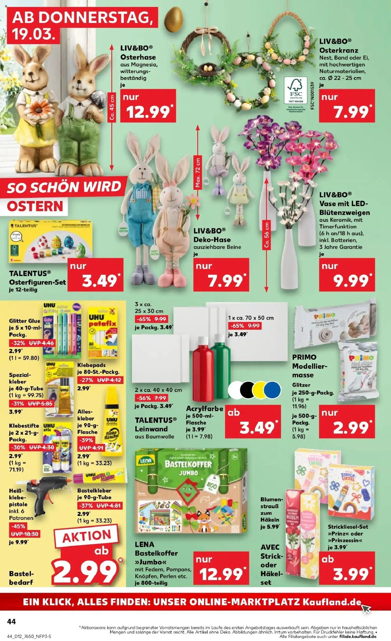 Kaufland Prospekt Unterschleißheim	 – gültig ab 16.03.2026 | Seite: 56 | Produkte: Blumen, Vase