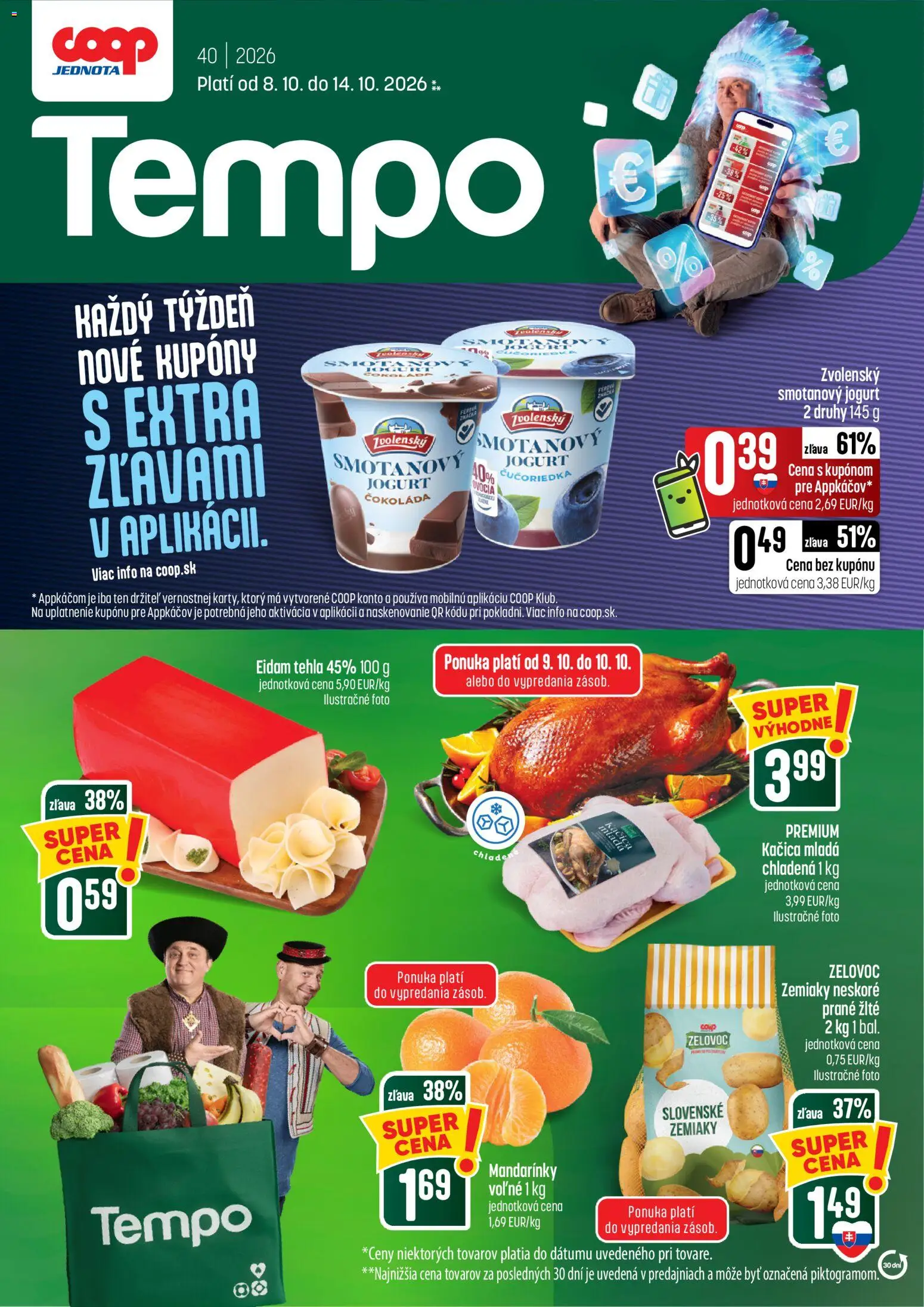 Nové COOP Jednota akcie – leták je platný od 08.10.2026 | Strana: 1