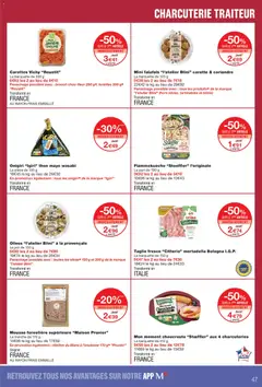 Monoprix - Prévisualisation de Monoprix catalogue valide à partir de 22/09/2026 | Page: 47 | Produits: Carottes, Charcuterie, Blinis, Flammekueche