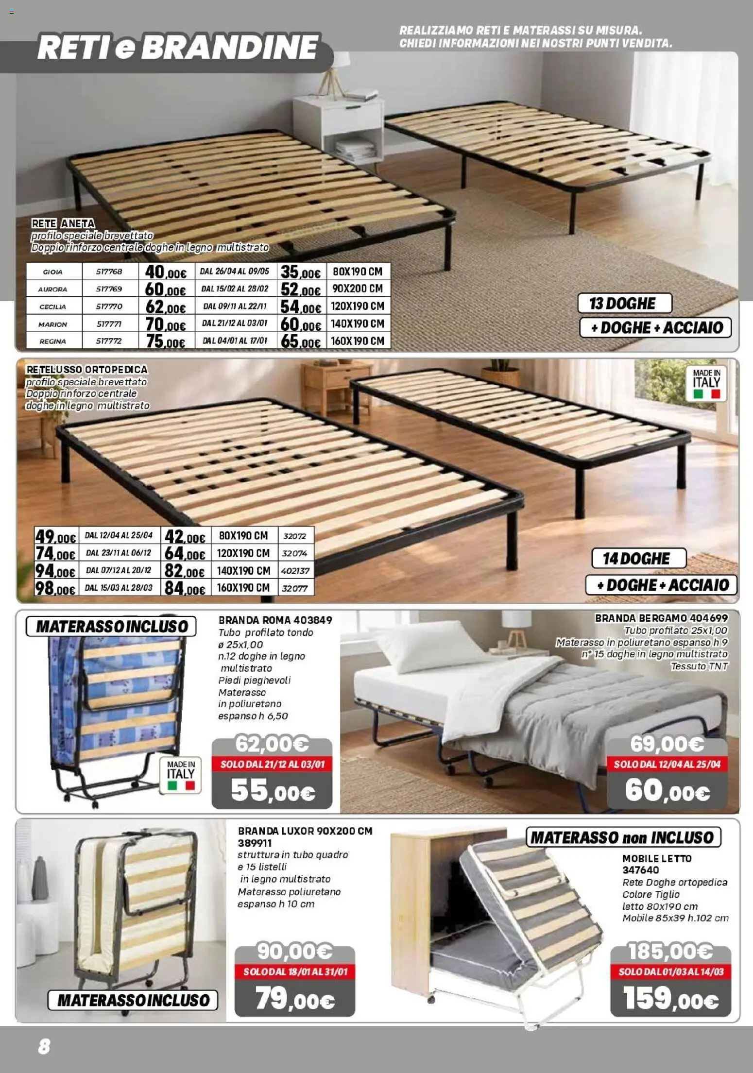 Volantino Orizzonte del 26/10/2026 | Pagina: 8