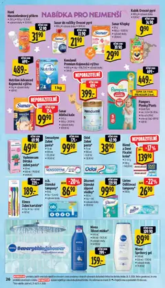 Náhled letáku Pampers Plenky/Pants, Giant Pack • vel. 3-8 • 38-90 ks • 1ks od 4,99 Kč od 02.09.2026 | Strana: 34