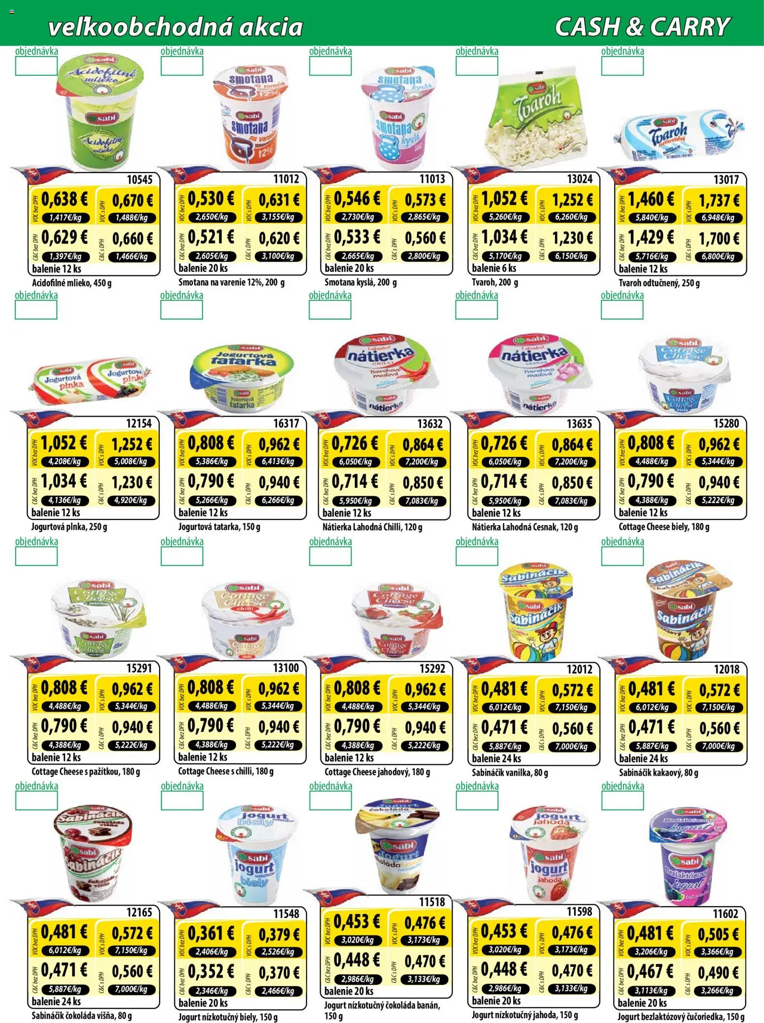 Nové Milk Agro akcie – leták je platný od 05.08.2026 | Strana: 2 | Produkty: Jogurt, Smotana, Čokoláda, Tvaroh