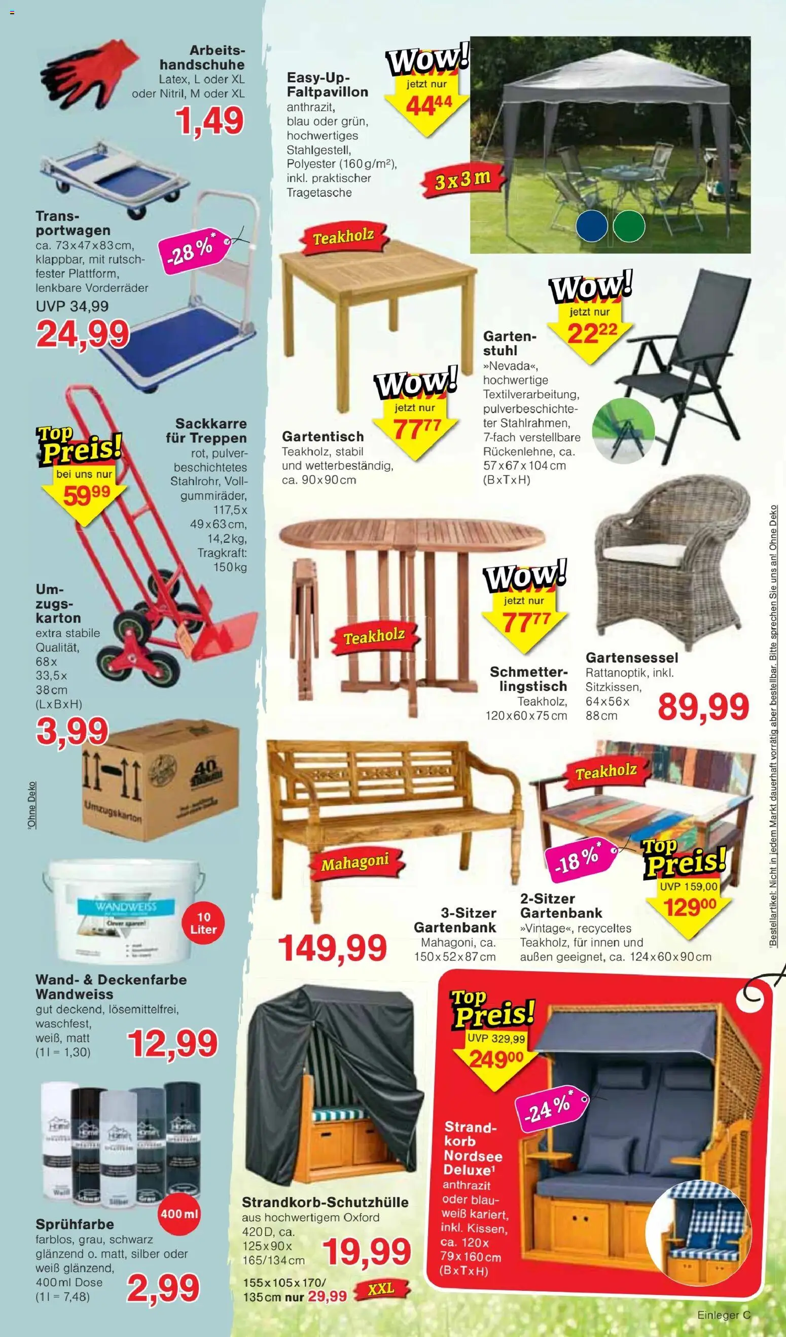 Jawoll Prospekt – gültig ab 28.09.2026 | Seite: 7 | Produkte: Stuhl, Korb, Handschuhe