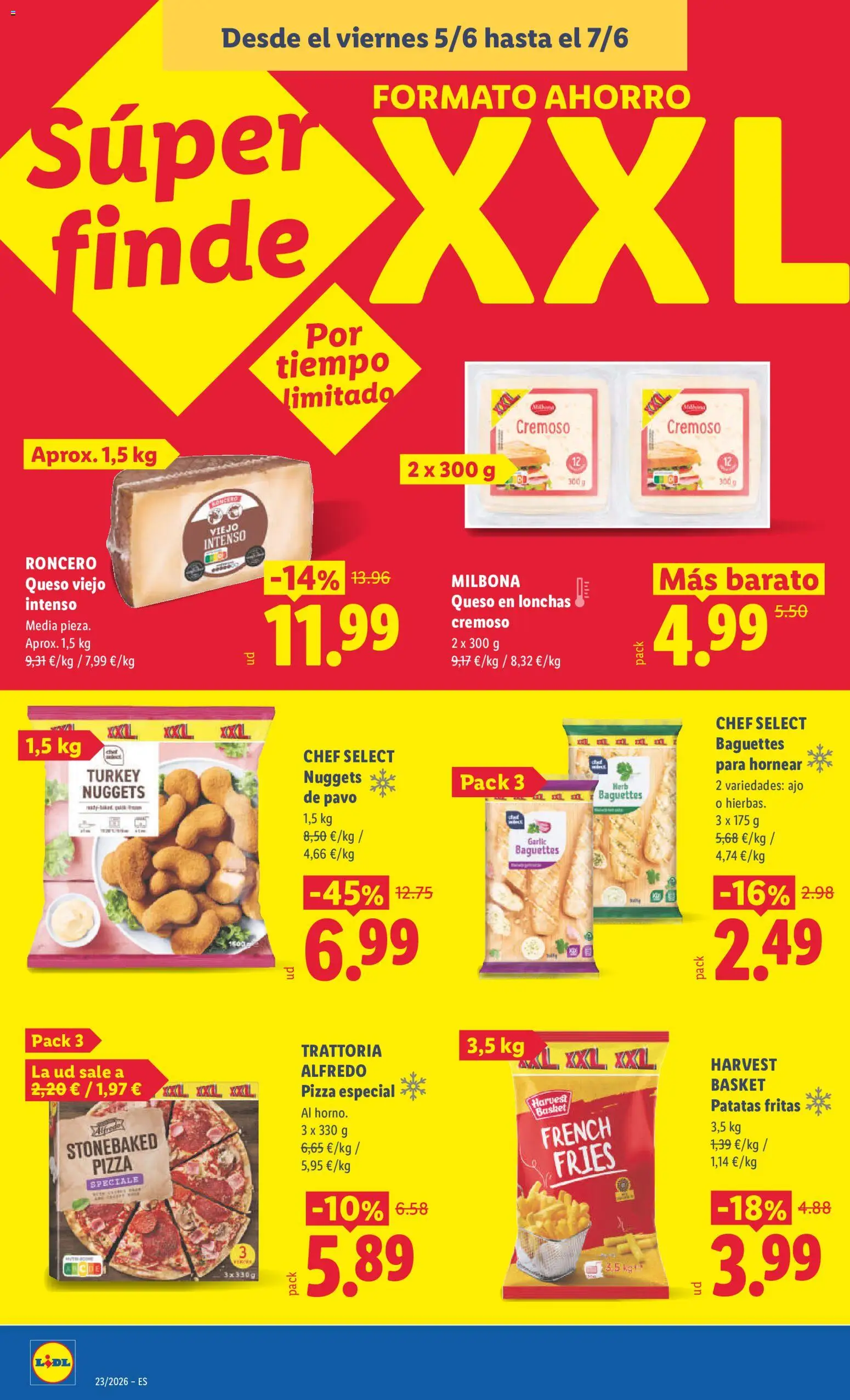 Lidl folleto Illes Balears │ válido desde el 01.06.2026 | Página: 34 | Productos: Queso, Pizza, Nuggets