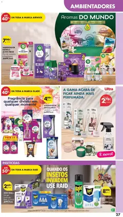 Pré-visualização AMBIENTADOR ELÉTRICO ACTIVE FRESH, Flor de cerejeira e framboesa válido de 16.06.2026 | Página: 27