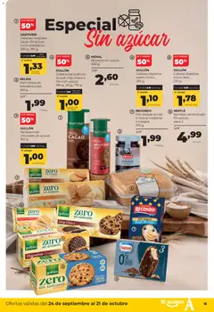 Vista previa Alimerka folleto Asturias válido desde el 24/09/2026 | Página: 13 | Productos: Pan tostado, Chocolate, Azúcar, Sal
