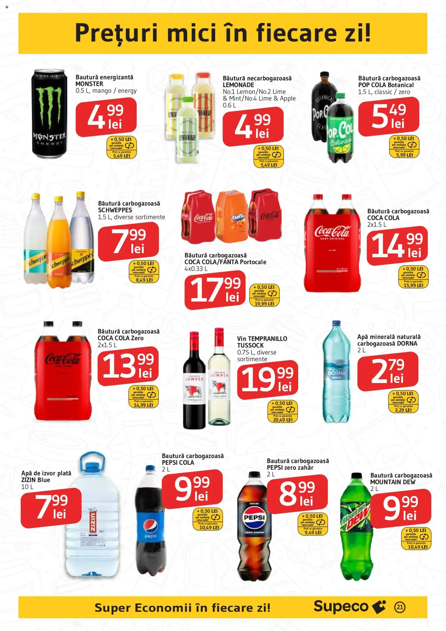 Noul catalog Supeco – valabil de la 14.05.2026 | Pagină: 21 | Produse: Lime, Mici, Vin, Zahăr