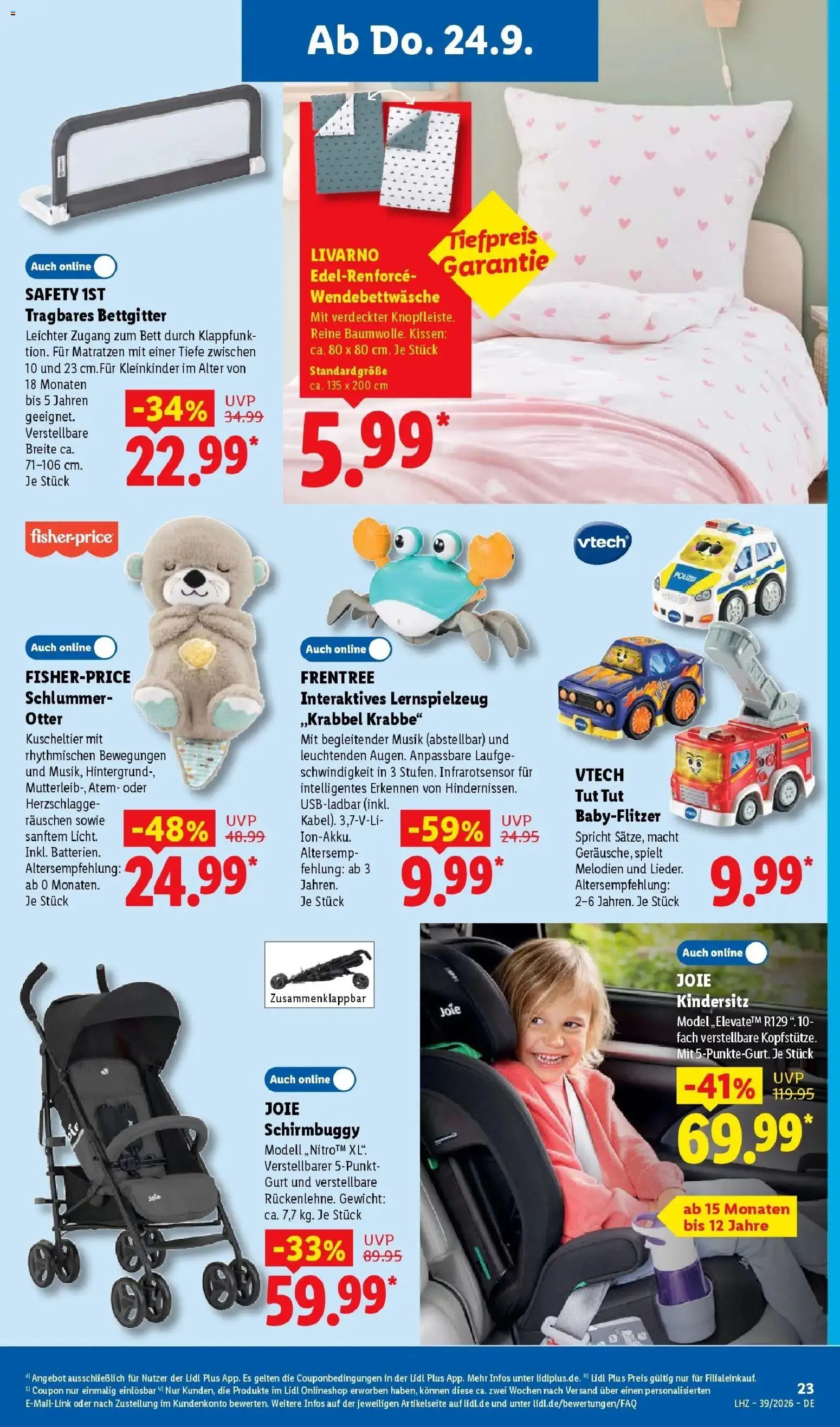 Lidl Prospekt Thale (ab 21.09.2026) zum Blättern » Angebote | Seite: 37 | Produkte: Gewicht, Bett, Kissen