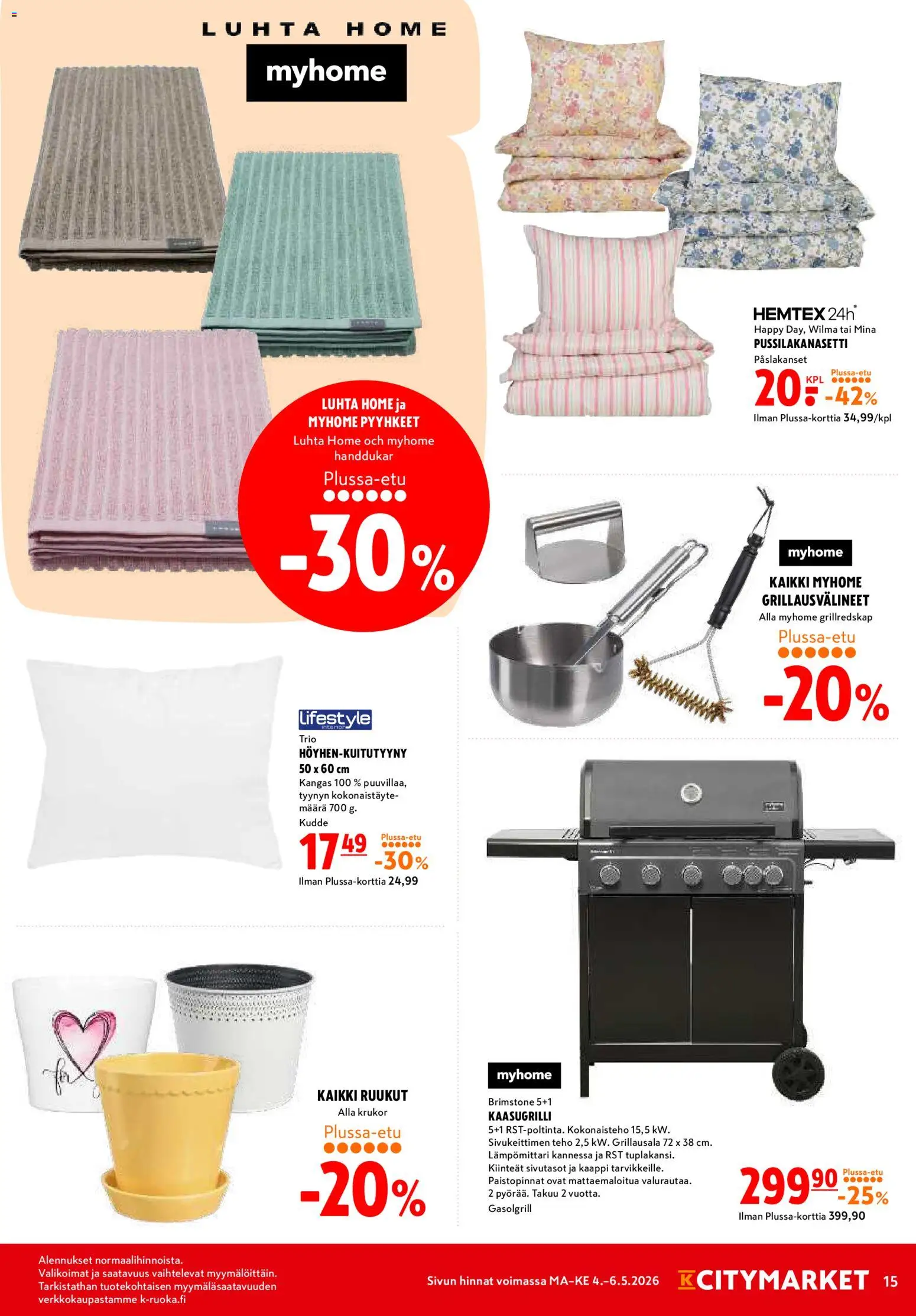 K-Citymarket tarjoukset – voimassa 04.05.2026 alkaen | Sivu: 15