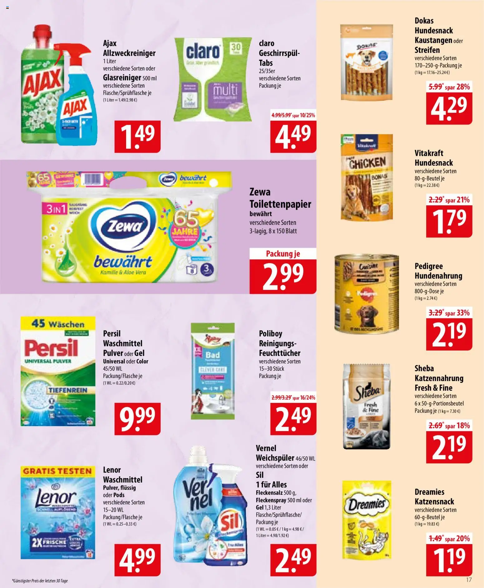 Famila Prospekt 	 – gültig ab 18.05.2026 | Seite: 17