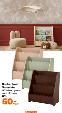 Kwantum folder / publicité - Voorbeeld van een folder van Kwantum, geldig van 31/08/2026 | Pagina: 10 | Producten: Boekenkast, Speelgoed