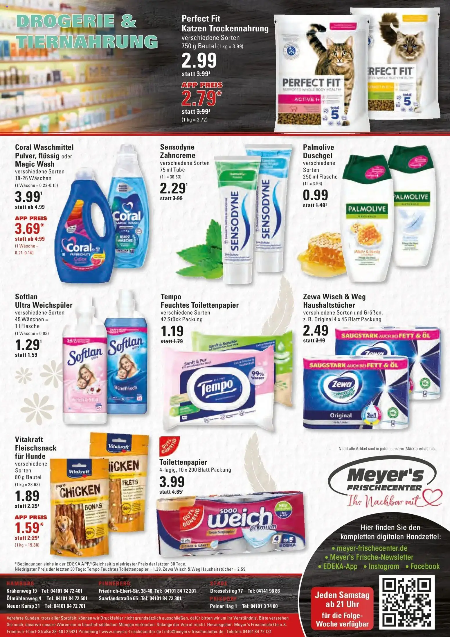 Edeka Prospekt Hamburg (ab 12.10.2026) » Angebote Online | Seite: 16 | Produkte: Coral, Zewa, Tempo, Toilettenpapier