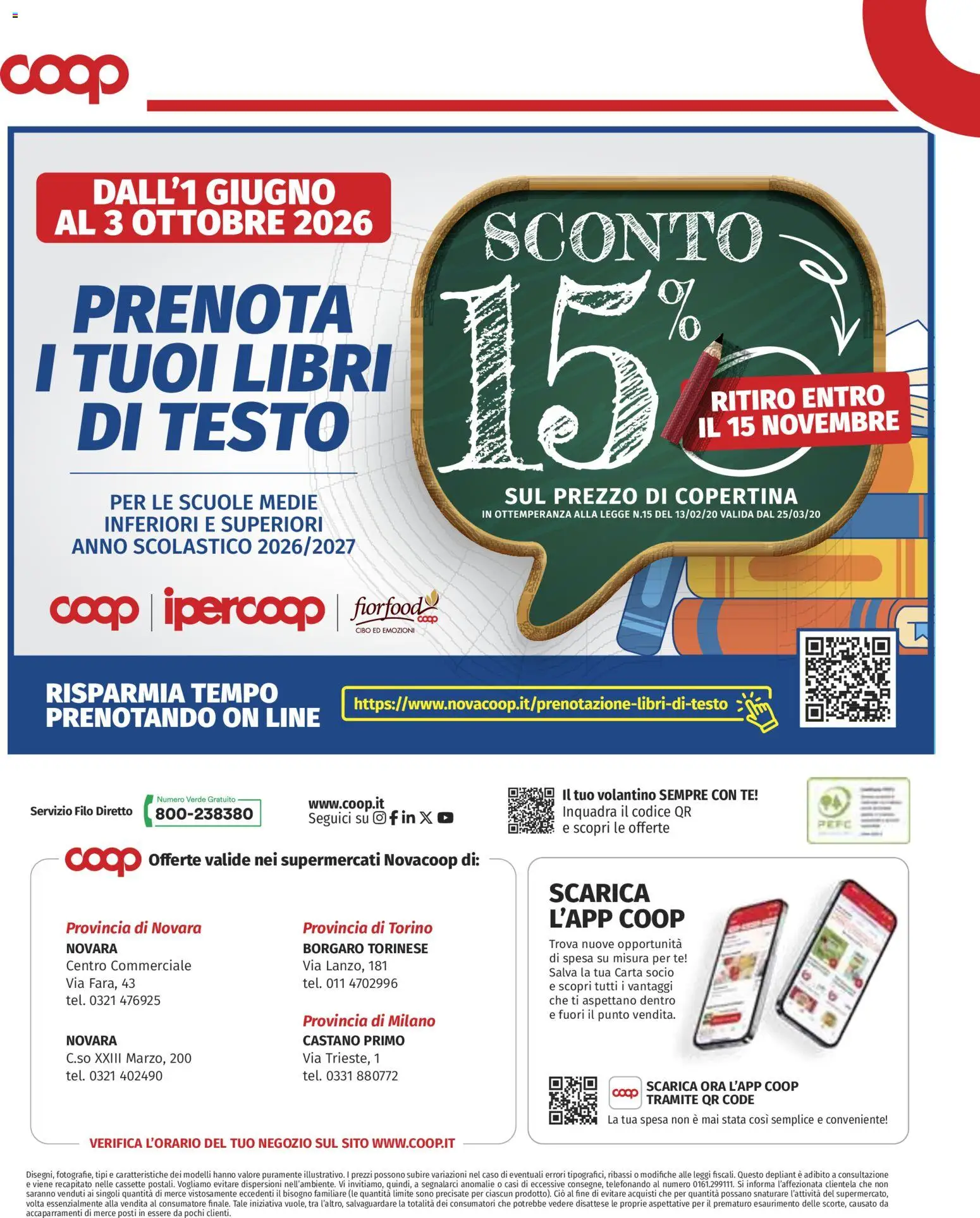 Volantino COOP del 11.06.2026 | Pagina: 15 | Prodotti: Tè