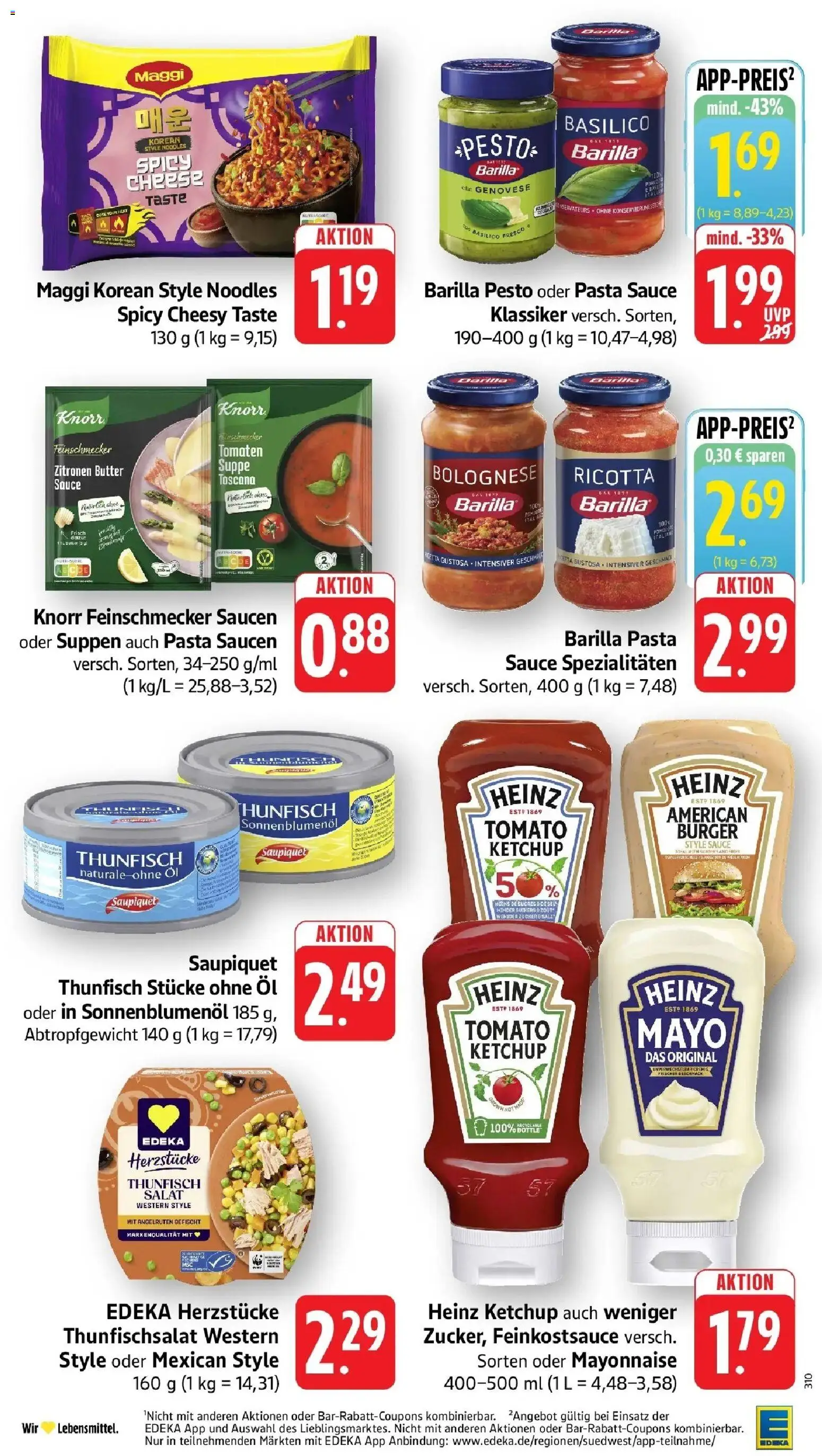 E center Prospekt Lahr (ab 19.10.2026) zum Blättern | Seite: 33 | Produkte: Maggi, Öl, Thunfisch, Burger