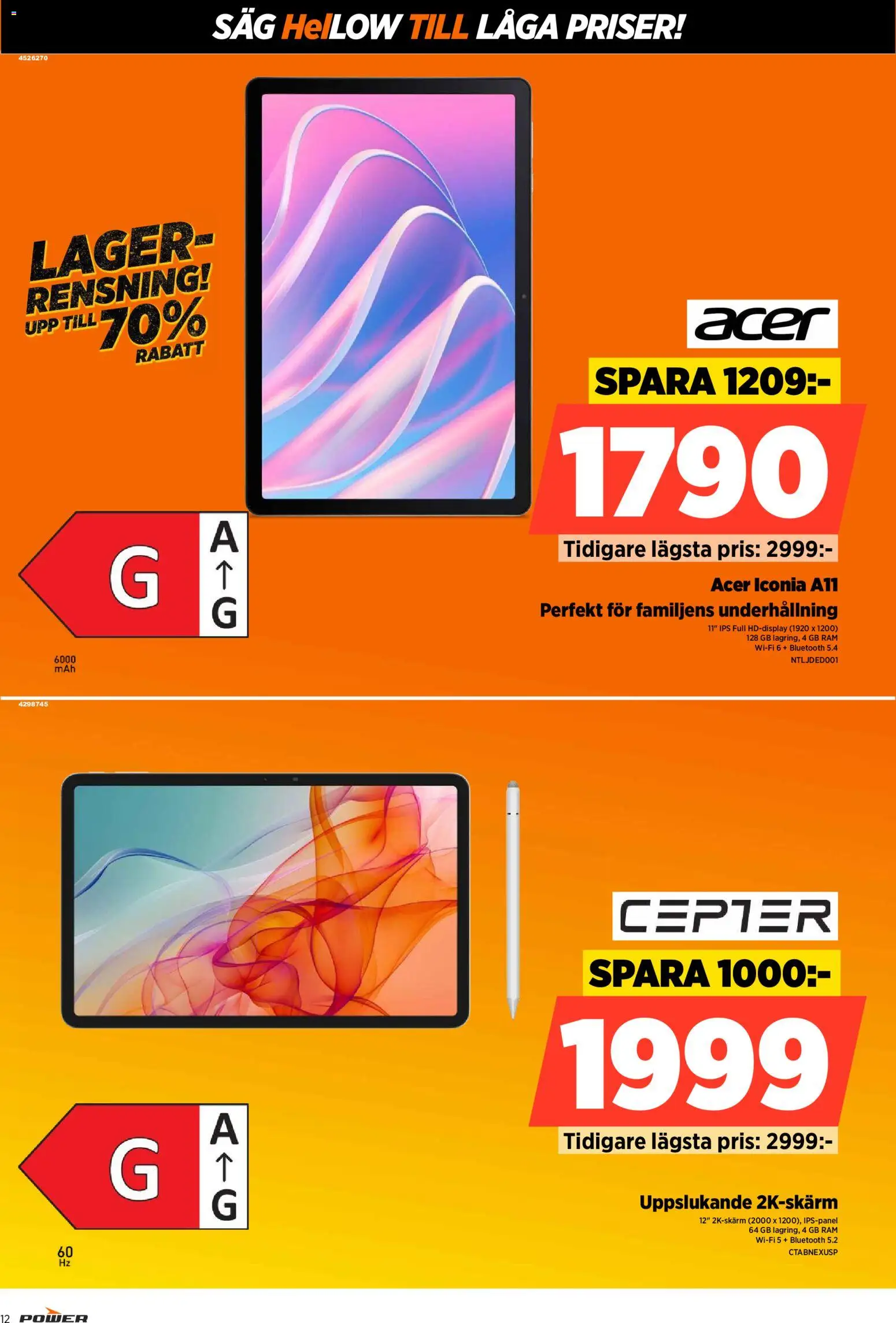 Power reklamblad aktuell från 05/10/2026 | Sida: 12