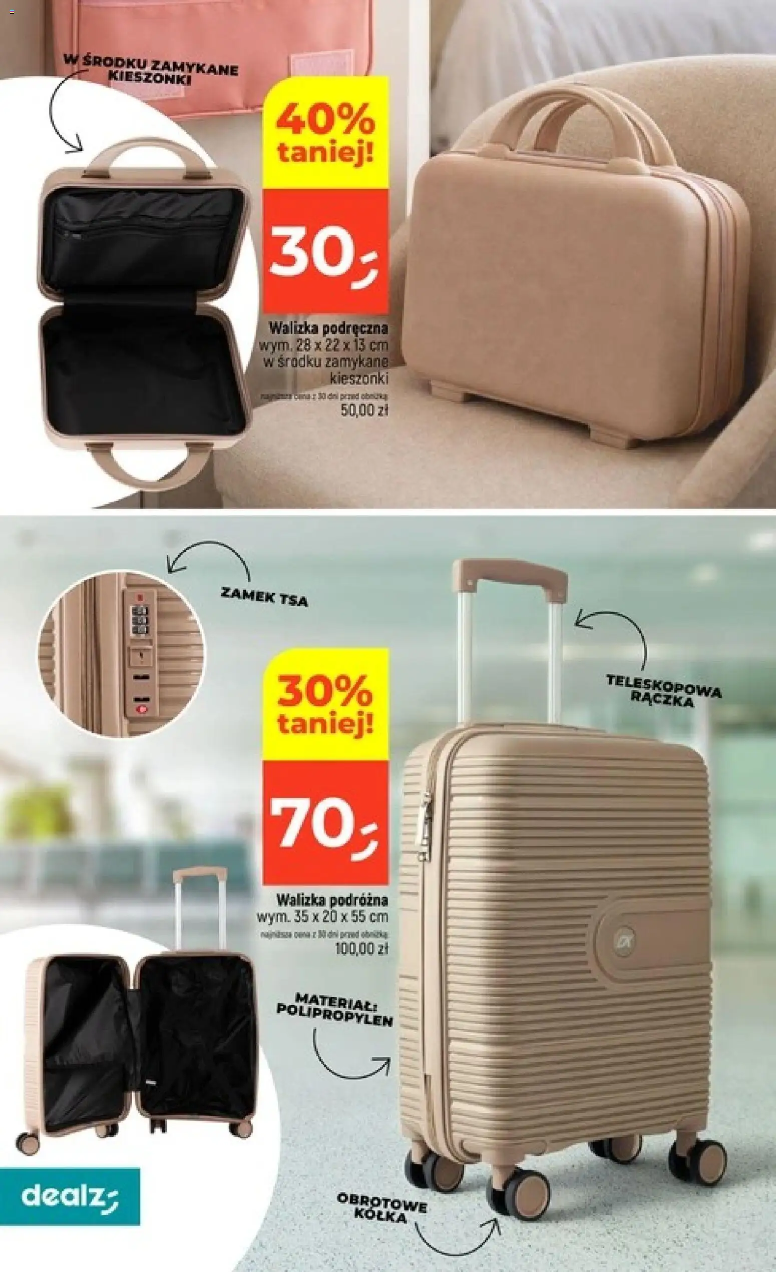 Dealz gazetka od 16.07.2026 | Strona: 52 | Produkty: Walizka