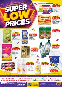 Preview of KM Trading catalogue Super Low Prices valid from 23 Jul, 2026