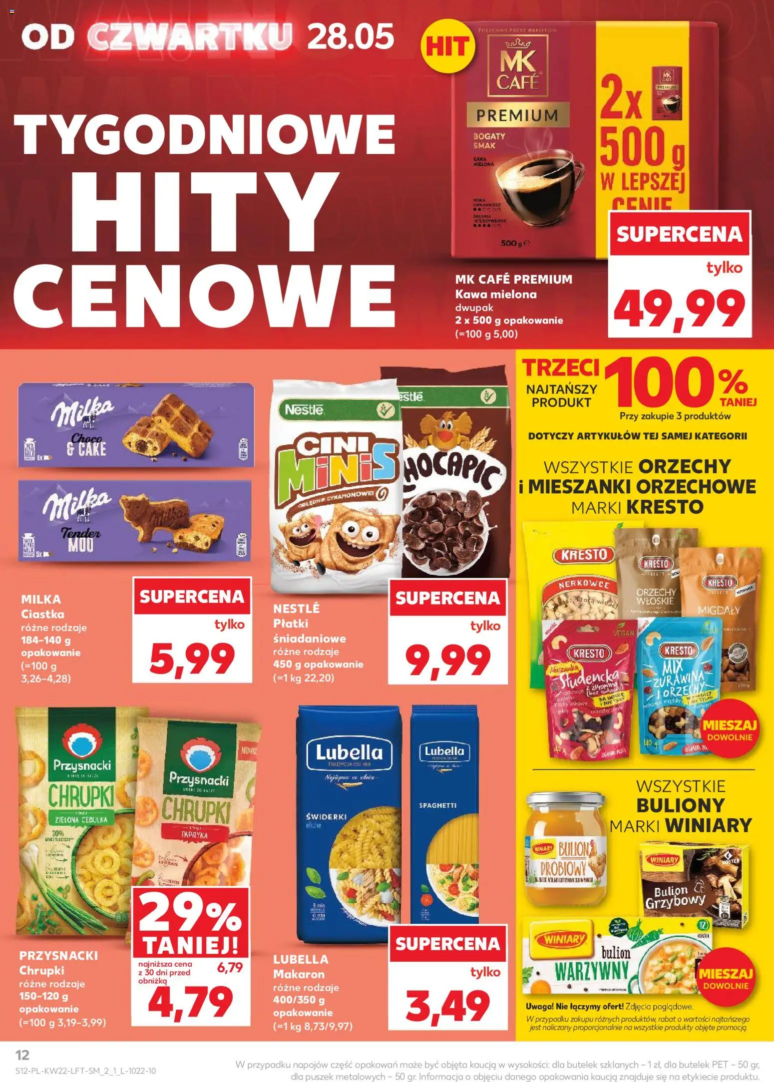 Kaufland Polsko leták od 28.05.2026 | Strana: 12 | Produkty: Vegan, Milka