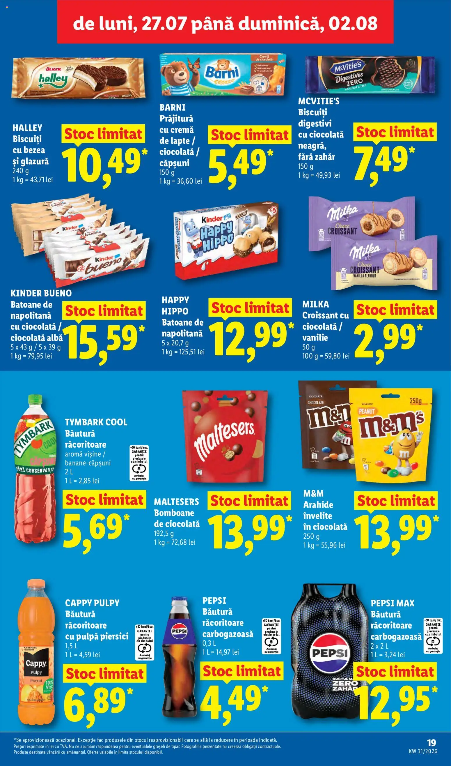 Noul catalog Lidl – valabil de la 27.07.2026 | Pagină: 19