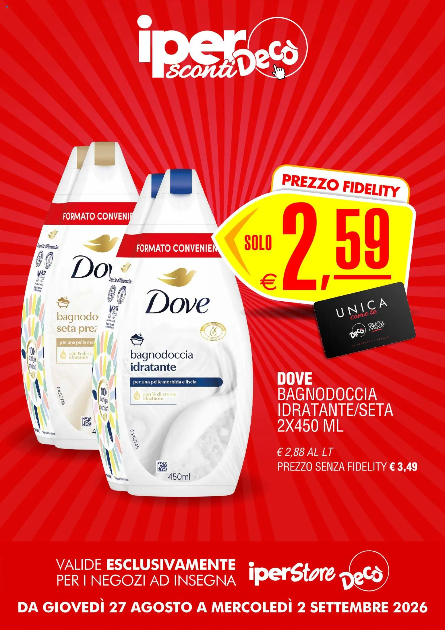 Volantino Decò del 27/08/2026 | Pagina: 10 | Prodotti: Crema, Tè