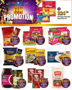 Take n Pay specials catalogue – valid from 04.05.2026 | Page: 15 | Products: Grill, Sauces, Chicken, Pasta