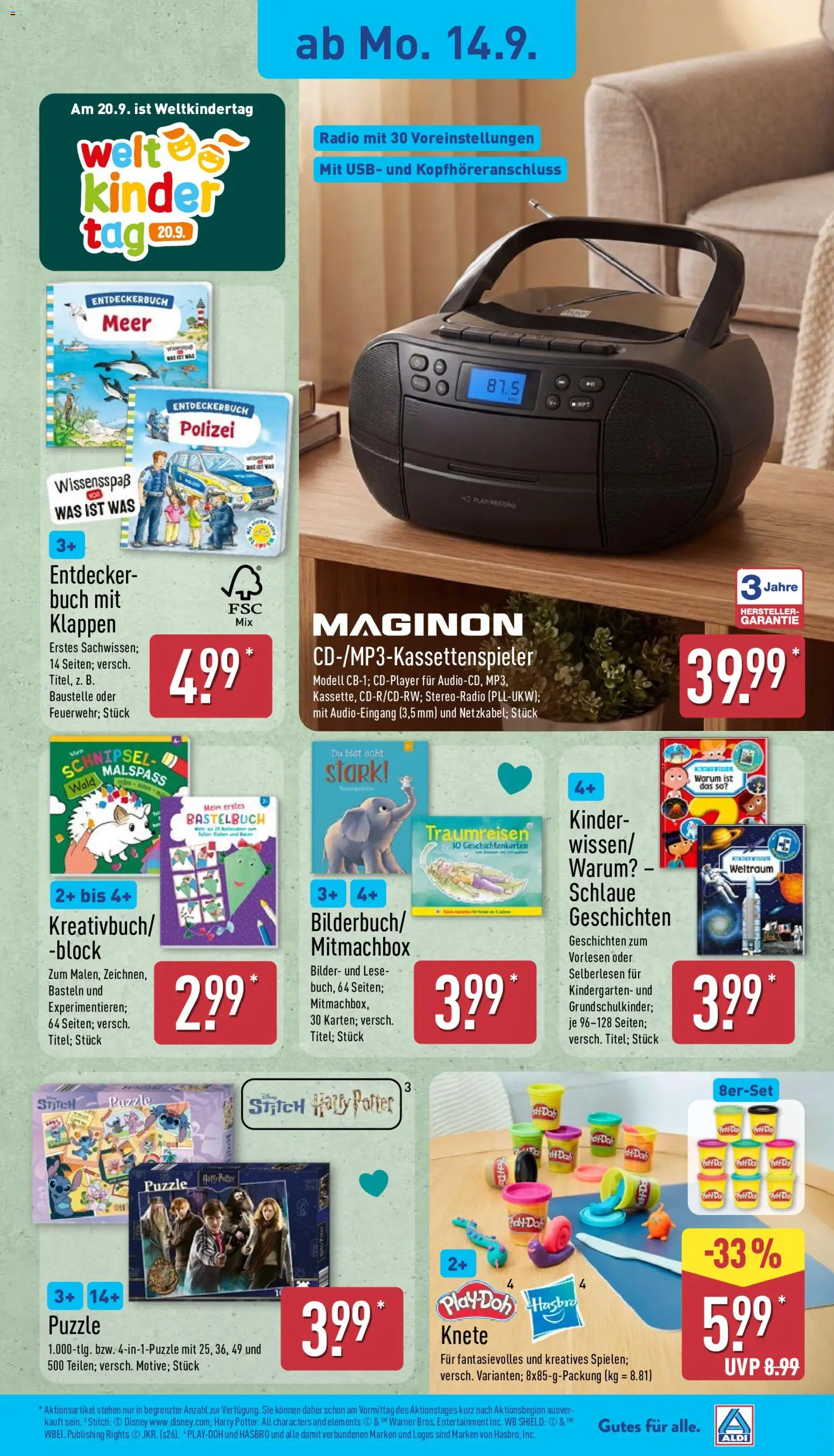 Aldi Prospekt – gültig ab 14.09.2026 | Seite: 3
