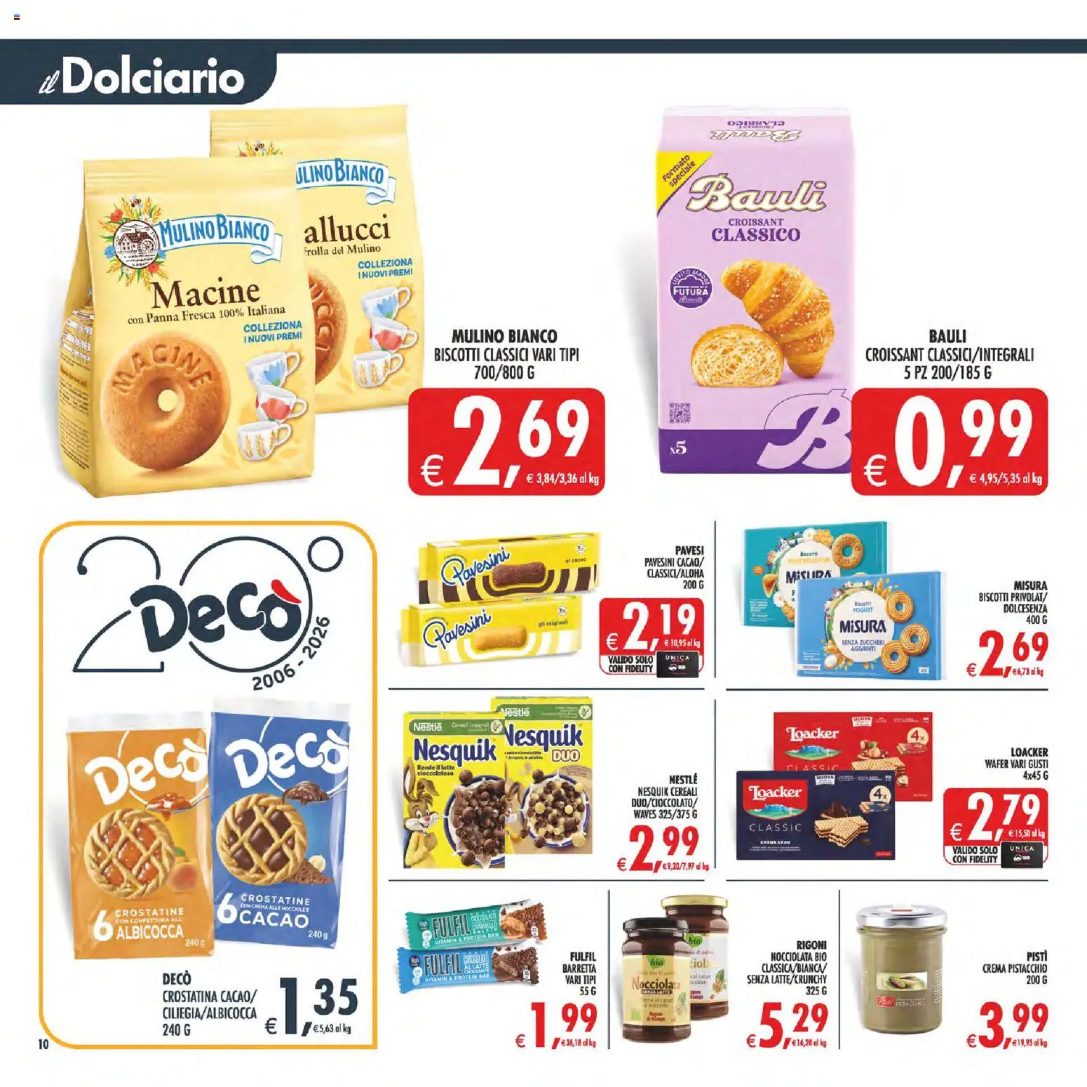 Volantino Decò del 10/07/2026 | Pagina: 10