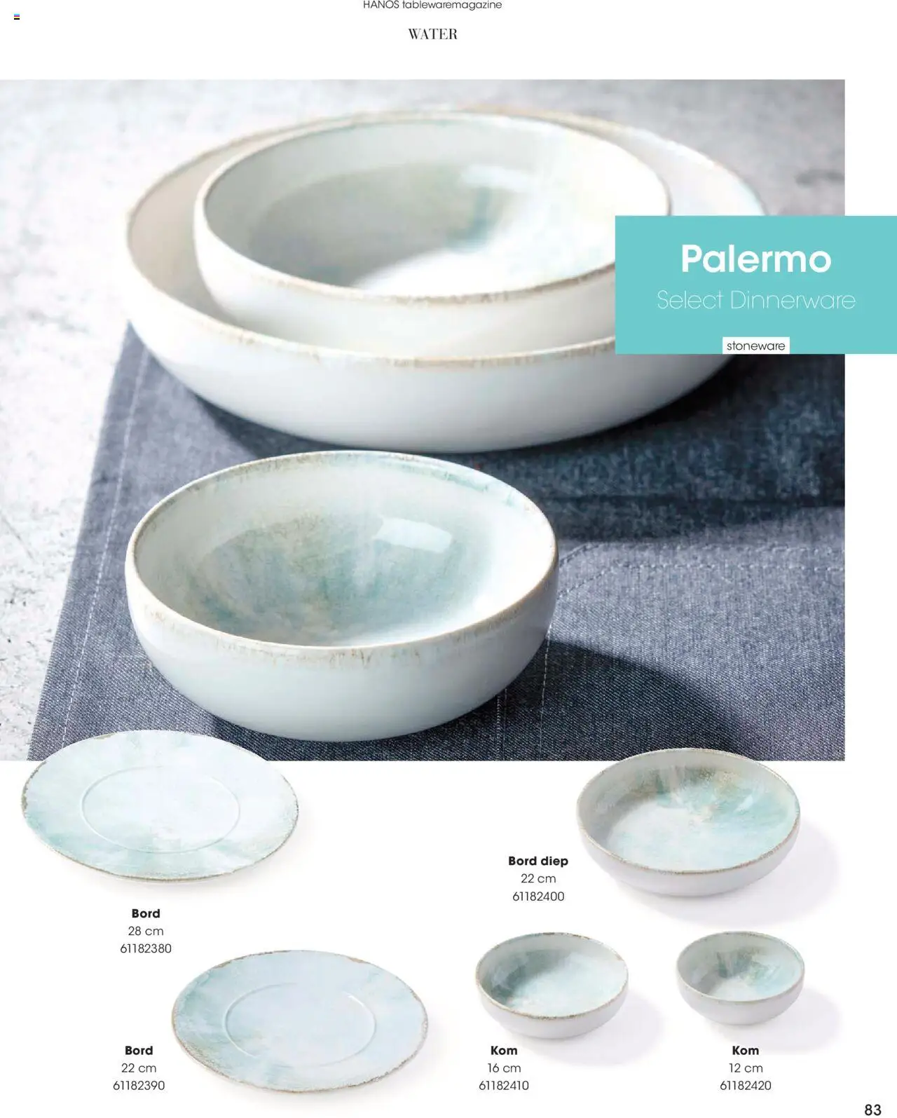 {H1} | Pagina: 83 | Producten: Bord, Water