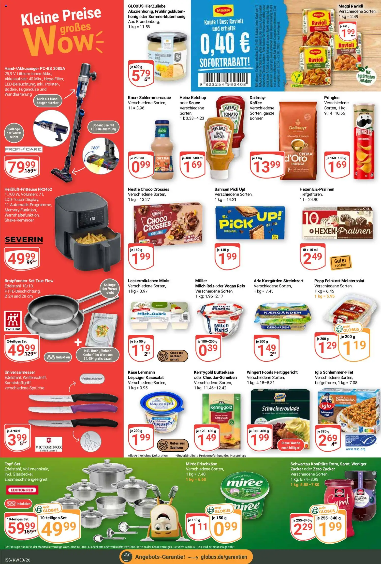 Globus Prospekt – gültig ab 20.07.2026 | Seite: 2 | Produkte: Kaffee, Burger, Dallmayr, Pringles