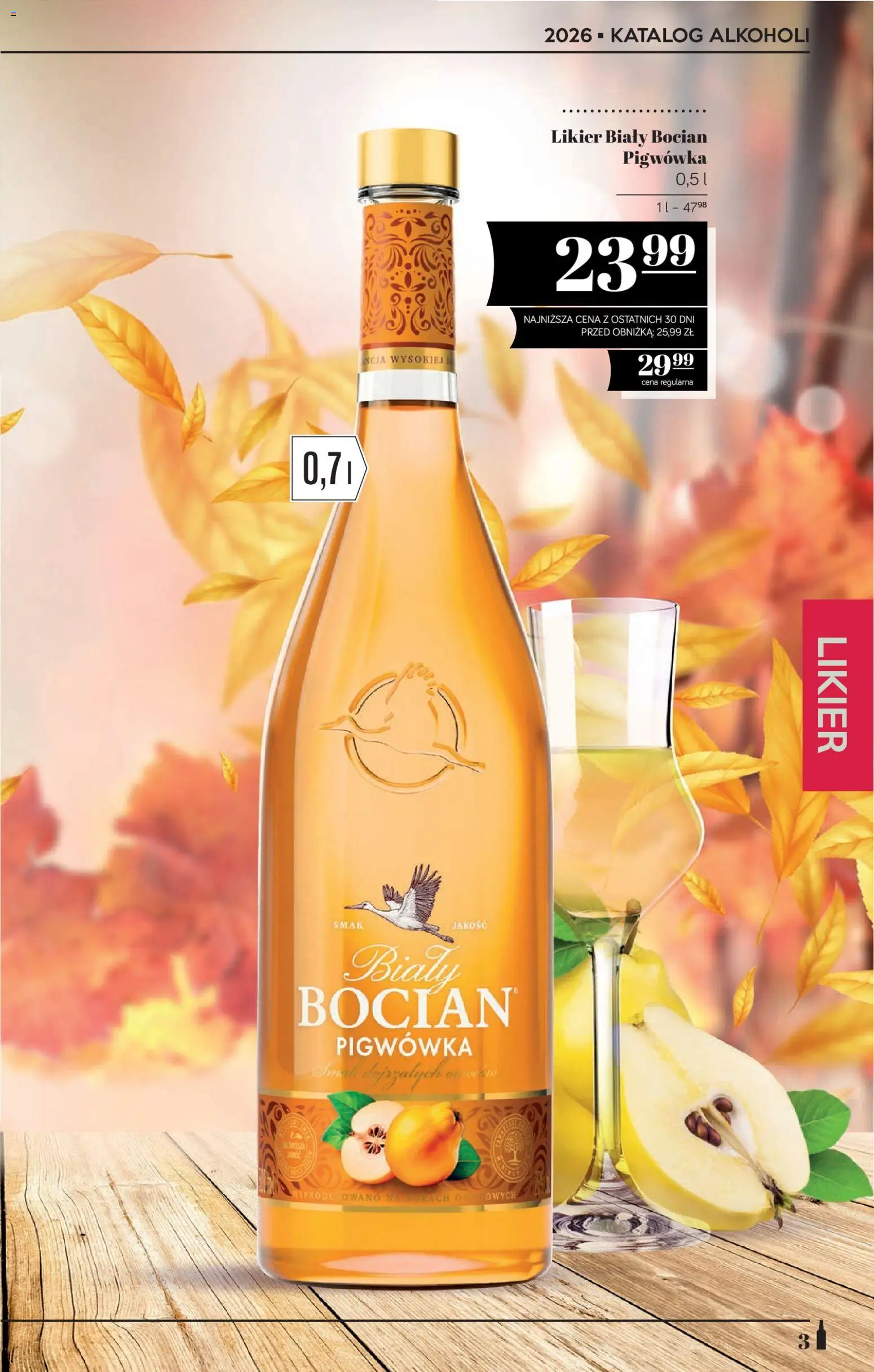 POLOmarket katalog - Alkoholi od 22.10.2026 | Strona: 3 | Produkty: Biały Bocian