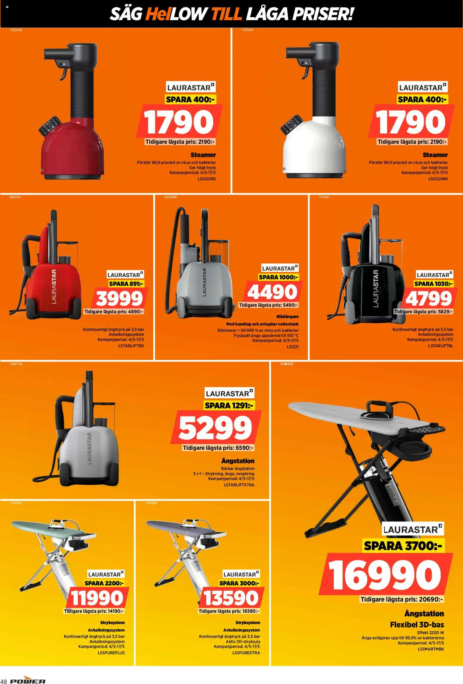 Power reklamblad aktuell från 04.05.2026 | Sida: 48