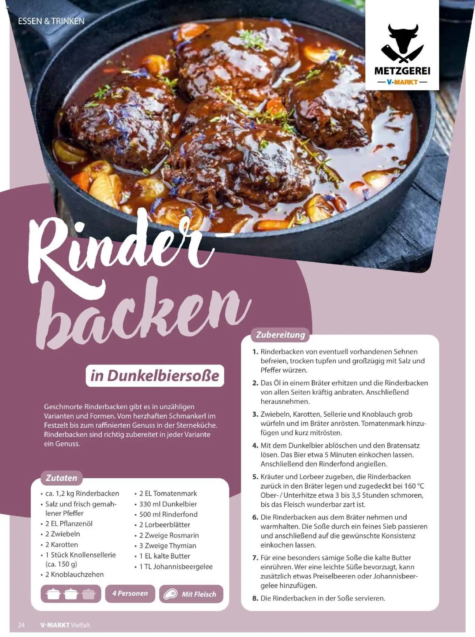V-Markt Vielfals September / Oktober – gültig ab 01.09.2026 | Seite: 24 | Produkte: Zwiebeln, Salz, Knoblauch, Fleisch