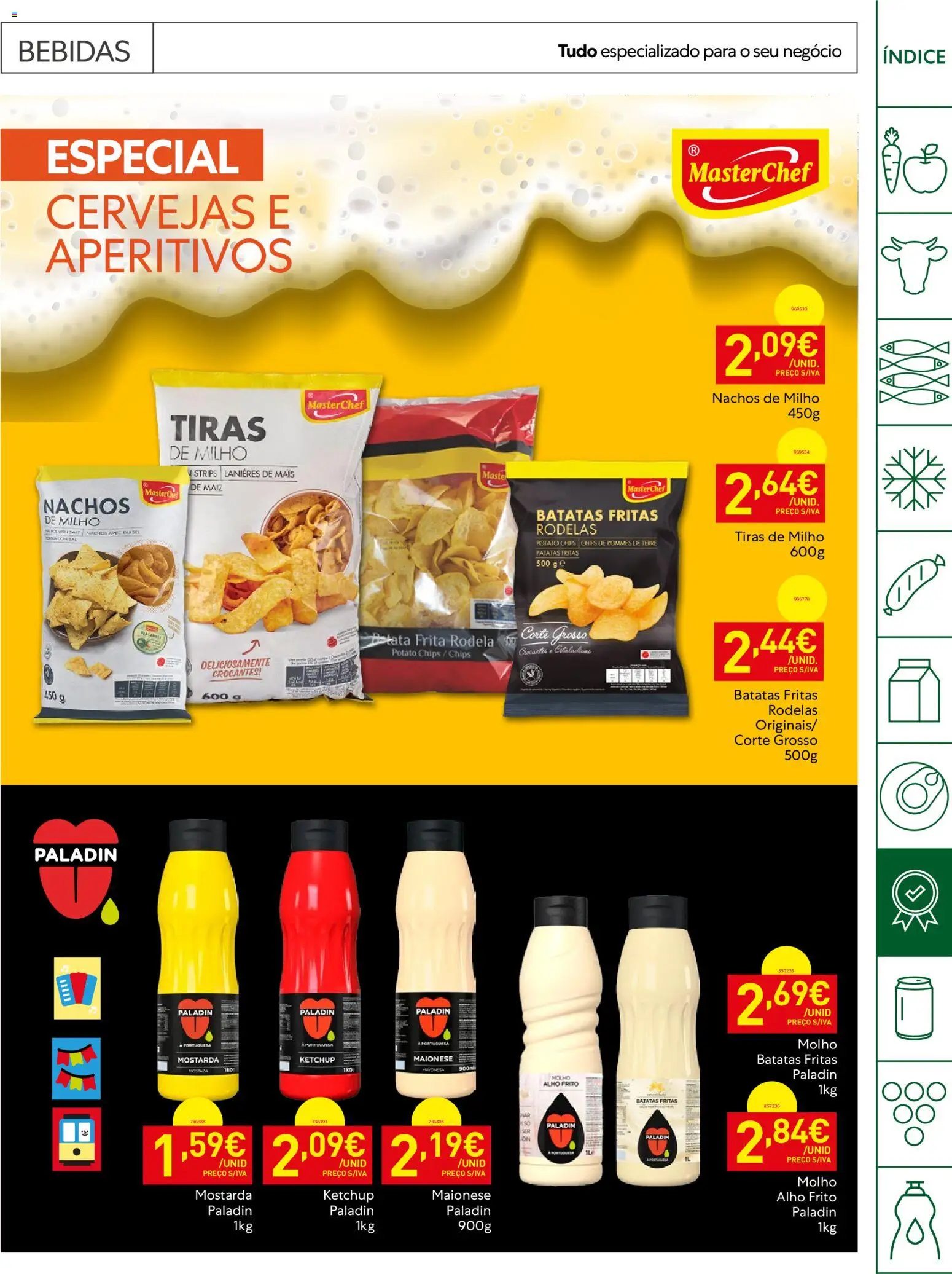 Recheio Horeca │ válido de 19.05.2026 | Página: 27 | Produtos: Batata, Maionese, Ketchup, Milho