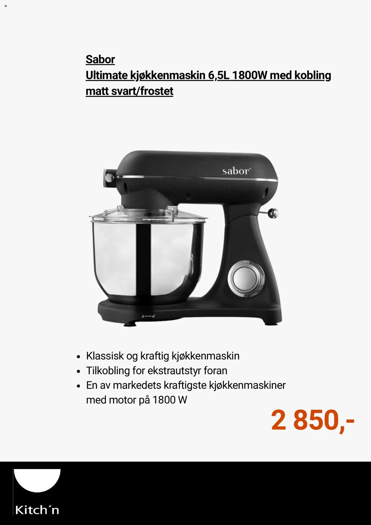 {H1} | Side: 5 | Produkter: Kobling, Kjøkkenmaskin